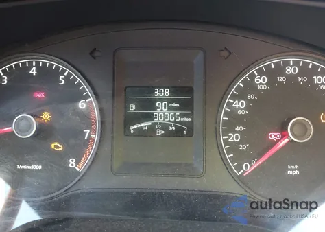 2014 Volkswagen Jetta 2.0L S из США, поврежденный, VIN 3VW1K7AJ2EM391359